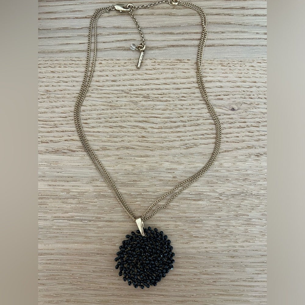 Black elegant necklace